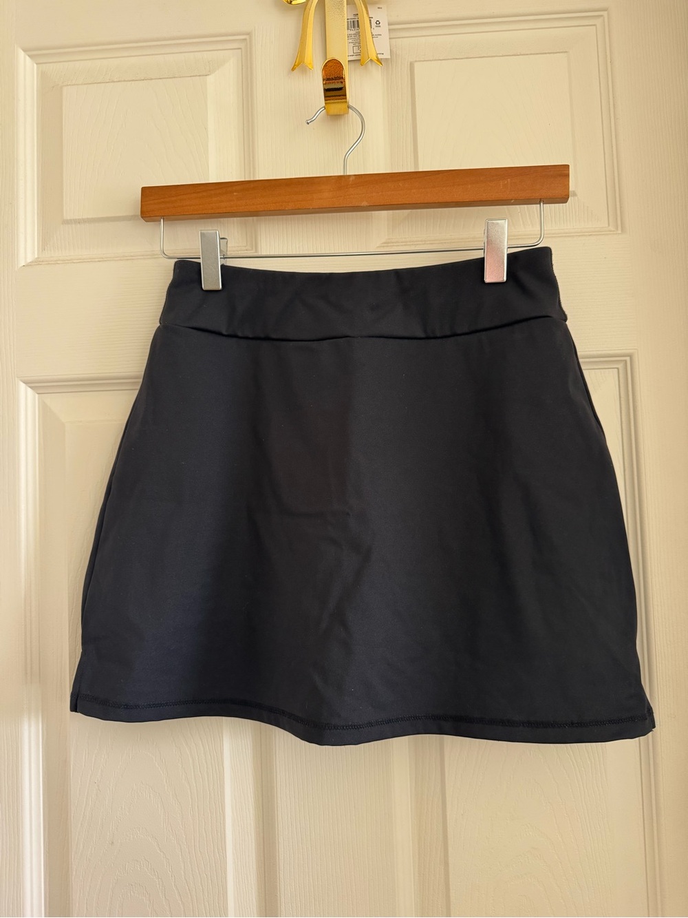 Classic Black A-Line Women's Skort